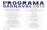 Programa de Carnaval 2013