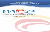 Informe Plataforma MOE Regional Meta 2011