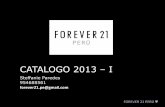 Catalogo Forever 21 Peru 2013-1