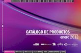 Catálogo de Productos - ENERO 2012