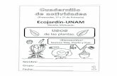 Uso de las plantas (preescolar, 1o y 2o) - Cuadernillo Actividades Ecojardín-UNAM