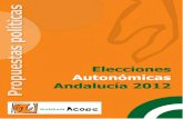 Propuestas Andalucía Acoge para elecciones