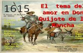 Revista sobre el tema del amor de don Quijote de la Mancha