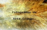 FOTOGRAMAS DE ARTE GRIEGO
