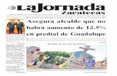 La Jornada Zacatecas, Miércoles 31 de Octubre del 2012