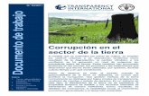 Working Paper 04/2011: Corrupción en el sector de la tierra