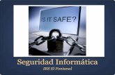 Seguridad informática. IES El Fontanal 2014.