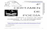 IV Certamen de poesía - LUNA