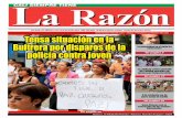 Diario La Razón lunes 19 de noviembre