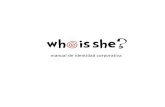Manual de identidad "Who is she?"