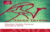 Programa de las Fiestas de Santa Teresa 2012 en Ávila