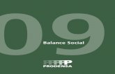 Balance social Prodensa 2009
