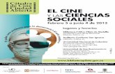 Disfruta de la VII versión de la Cátedra de Cine Ciudad Abierta: EL CINE Y LAS CIENCIAS SOCIALES