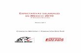 Expectativas Salariales en México 2010 (2010)