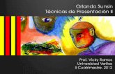 Bitácora Técnicas II, Orlando Sunsin