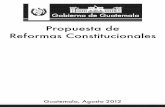 Propuesta De Reformas Constitucionales