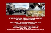 Posada Guadalupe, menus bodas y banquetes