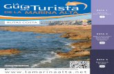 La Guía del Turista de la Marina Alta 2012-2013 Rutas Costa