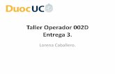 Taller Operador 002D Entrega 3