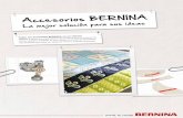 BERNINA accessory catalogue - Spanish