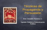 Tecnicas de propaganda e persuasão