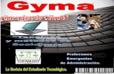 PRIMERA EDICION DE REVISTA GYMA PRODUCTION