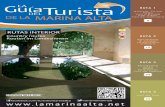 La Guía del Turista de la Marina Alta 2012-2013 Rutas Interior