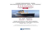 Centenario del hundimiento del Titanic