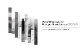 Portfolio Arquitectura 2014