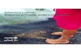 América Latina:  Riqueza privada, pobreza pública