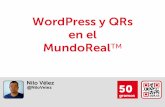 WordPress y QRs en el MundoReal