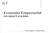 Monografía 83: Economía empresarial en una lección