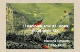 El nacionalisme a Europa en el segle XIX.