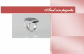 anillo  con huella dactilar