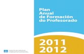 Plan anual de formacion del profesorado 2011/12