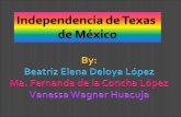 Idependencia de Texas de México
