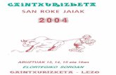Gaintxurizketa 2004