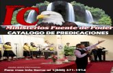 CATALOGO DE PREDICACIONES