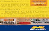 Catálogo de Muebles Marriott
