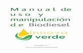 Manual final de manipulacion y uso de biodiesel