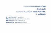 Educacion infantil programacion aula 1314