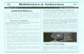 Boletín Biblioteca Informa