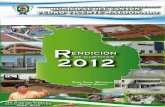Revista de Rendición de Cuentas 2012