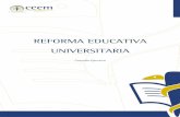 Análisis Reforma Educativa Universitaria