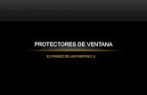 PROTECTORES DE VENTANA
