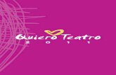 Catálogo Quiero-Teatro 2011