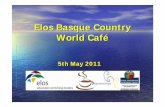 Elos World Café May 5th Basque Country