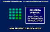 DINAMICA URBANA Y DESARROLLO DE PROYECTOS