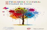 PRIMAVERA CULTURAL 2013 - CIUDAD DE CORIA