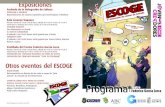 Programa ESCOGE 2012
